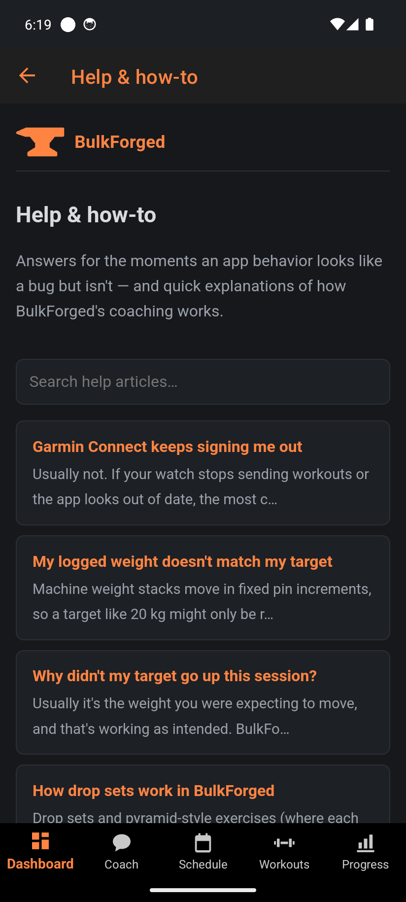 Help & how-to