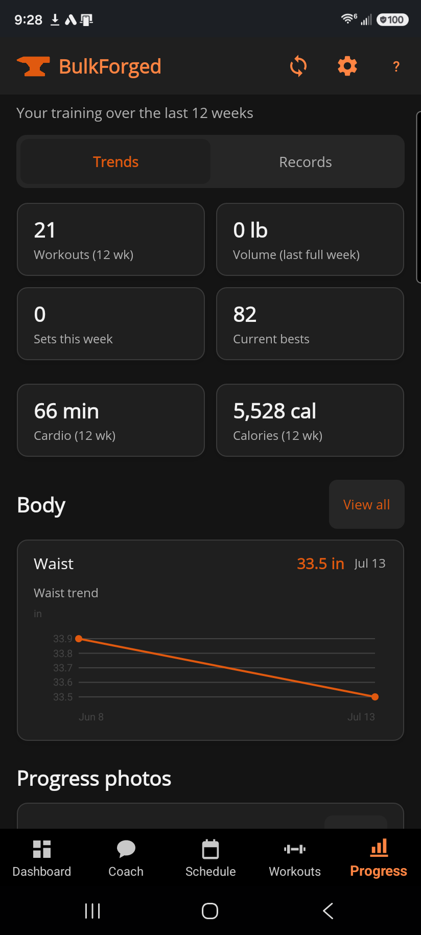 Progress — Trends