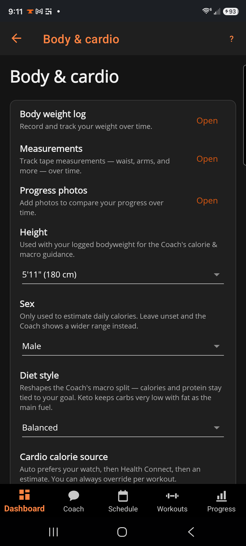 Body & cardio